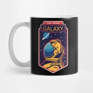 Space Mission Galaxy Mug